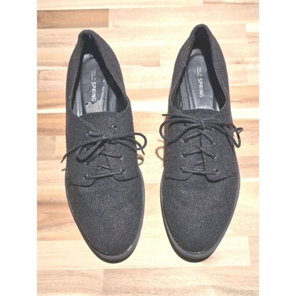 CALL IT SPRING Gray Men's Oxford‎ Dress Shoes Size 10